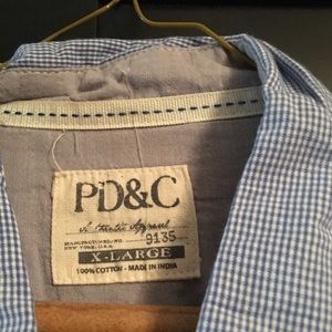 Crisp Cotton pin stripe button down !! Super light